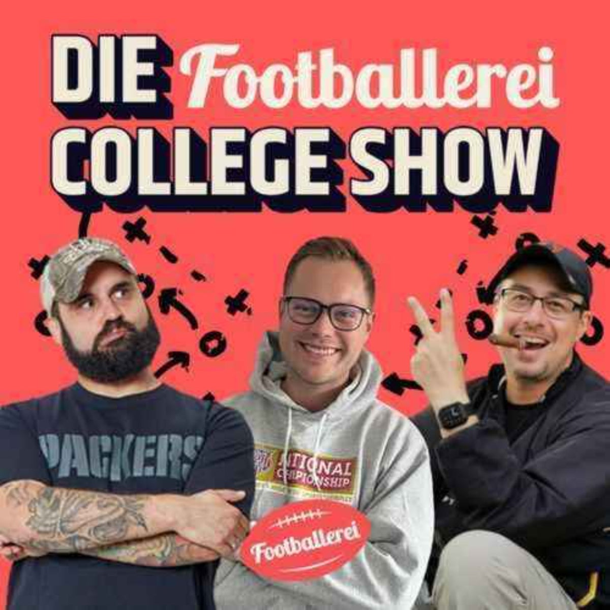 Podcast-Cover Die Footballerei College Show