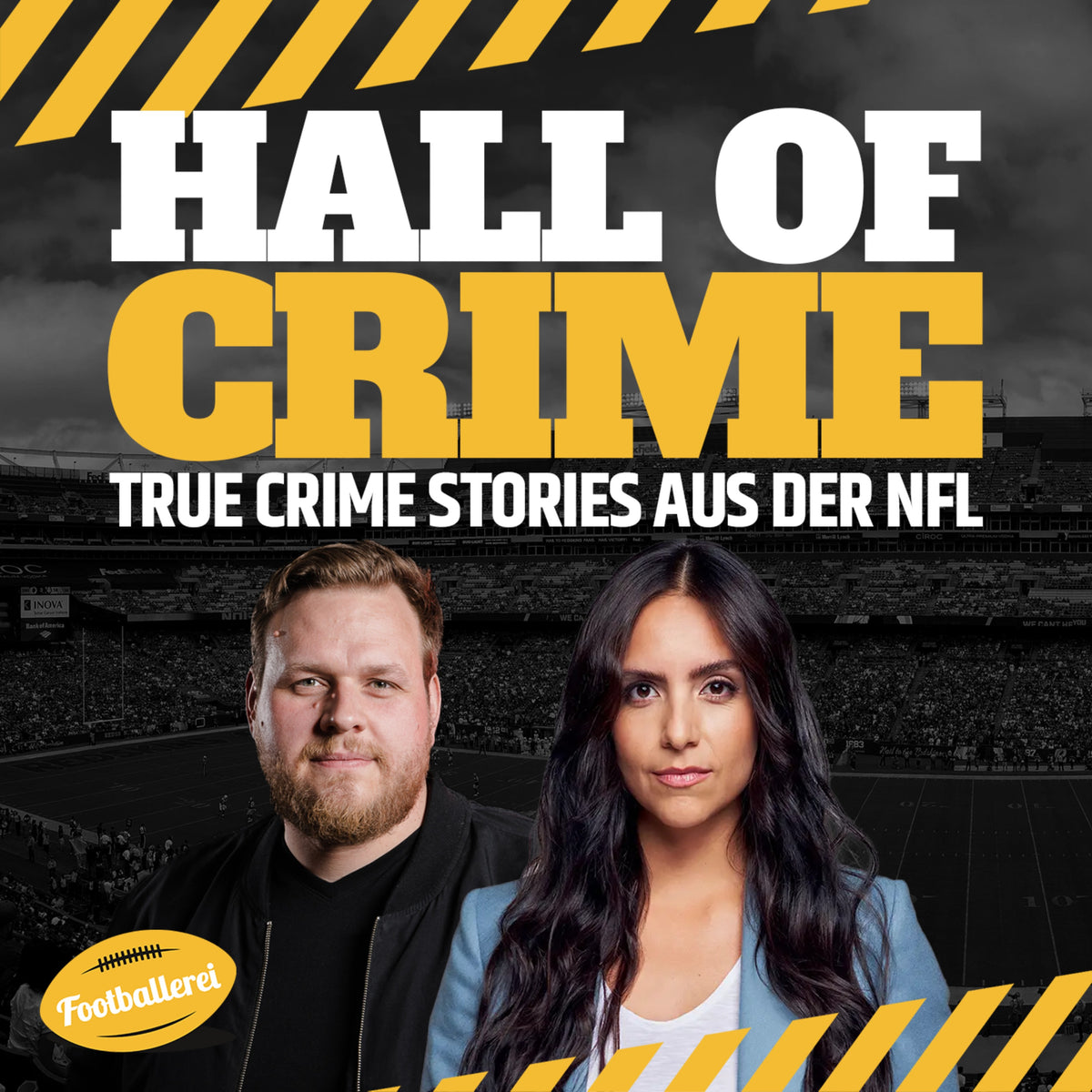 Podcast-Cover Hall of Crime