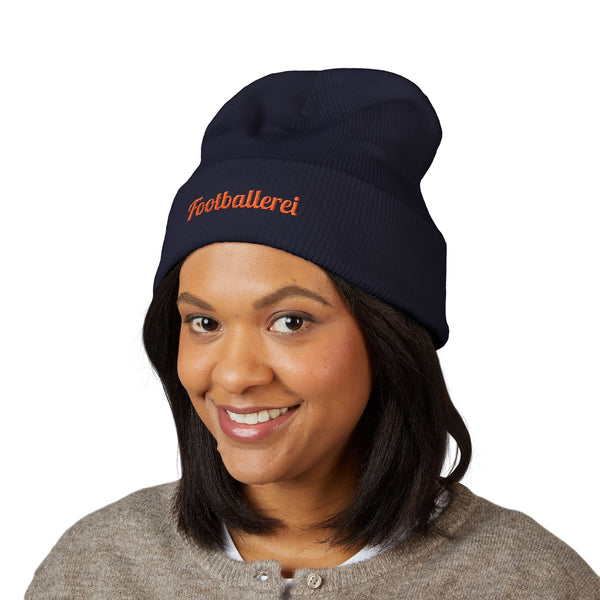 Beanie Footballerei-Logo (gestickt)