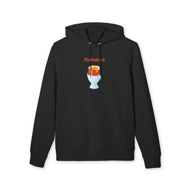 Frühstücksei Logo-Hoodie orange