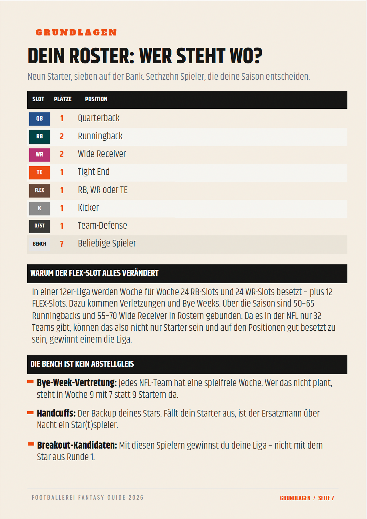 Der Footballerei Fantasy Guide 2026 (PDF)
