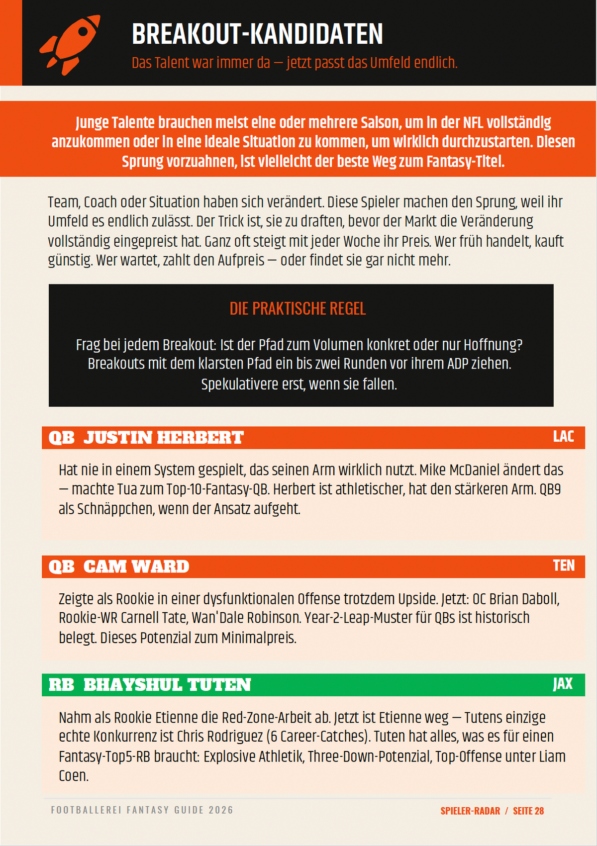 Der Footballerei Fantasy Guide 2026 (PDF)