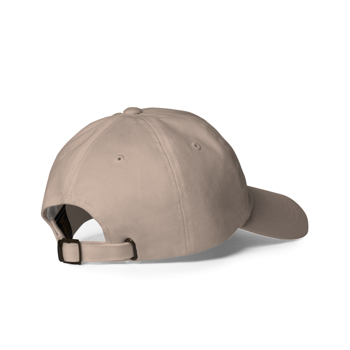 Into the BearsBamboozle Cap in Stein, schräg von hinten – Merch zum Chicago-Bears-Podcast der Footballerei