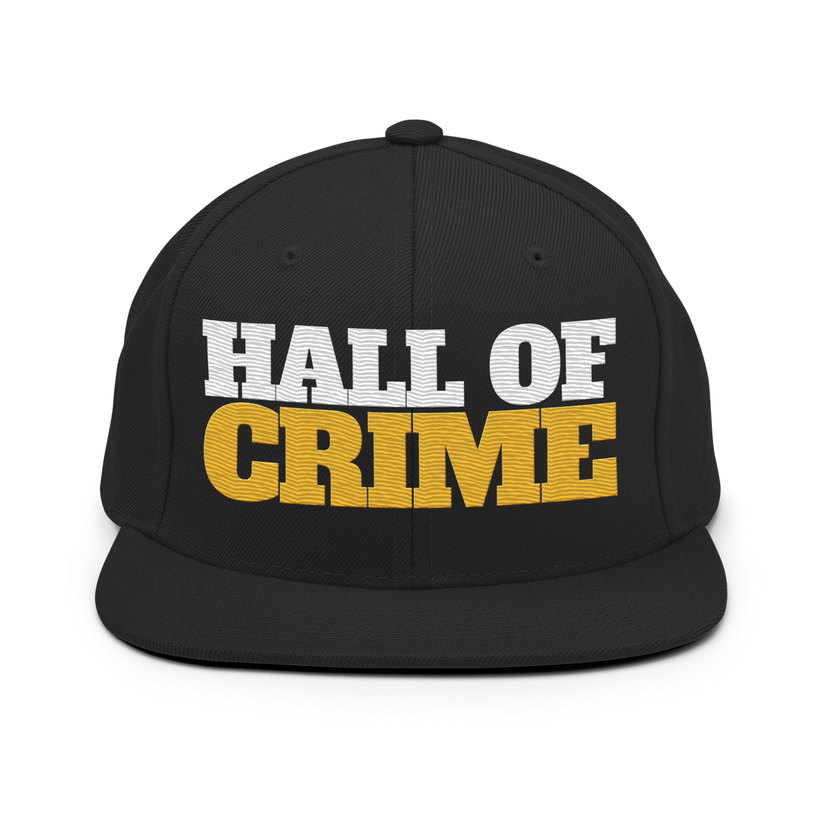 Hall of Crime - Snapback-Cap (gestickt)