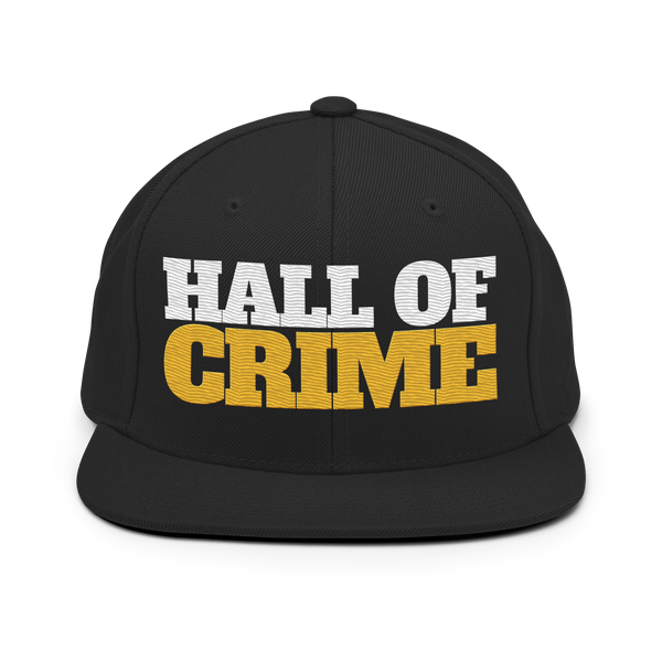 Hall of Crime - Snapback-Cap (gestickt)
