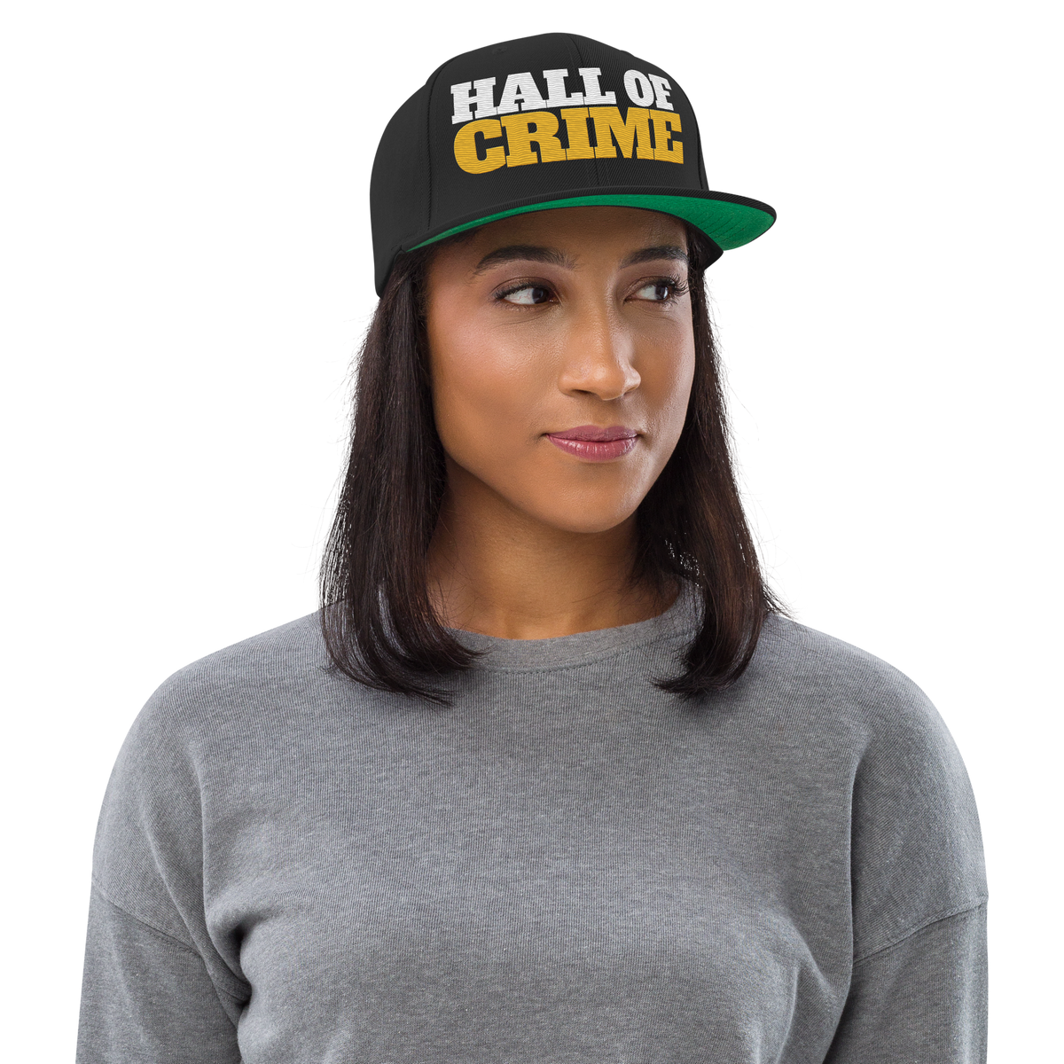 Hall of Crime - Snapback-Cap (gestickt)