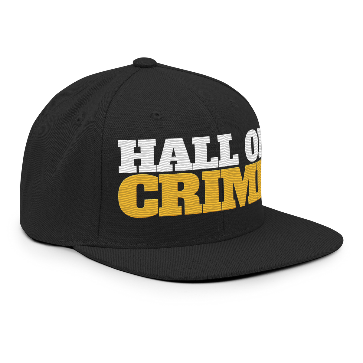 Hall of Crime - Snapback-Cap (gestickt)