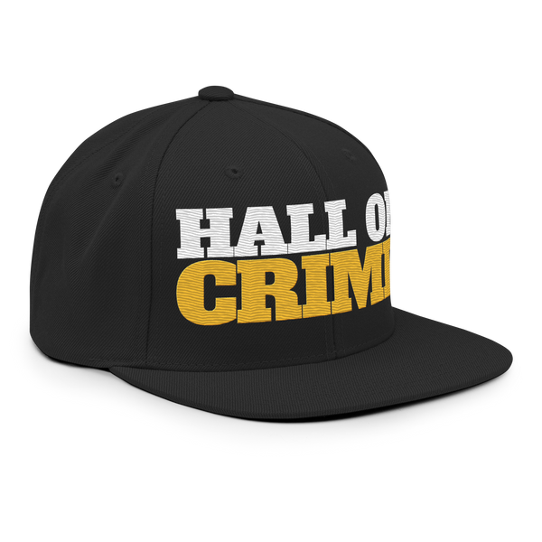 Hall of Crime - Snapback-Cap (gestickt)