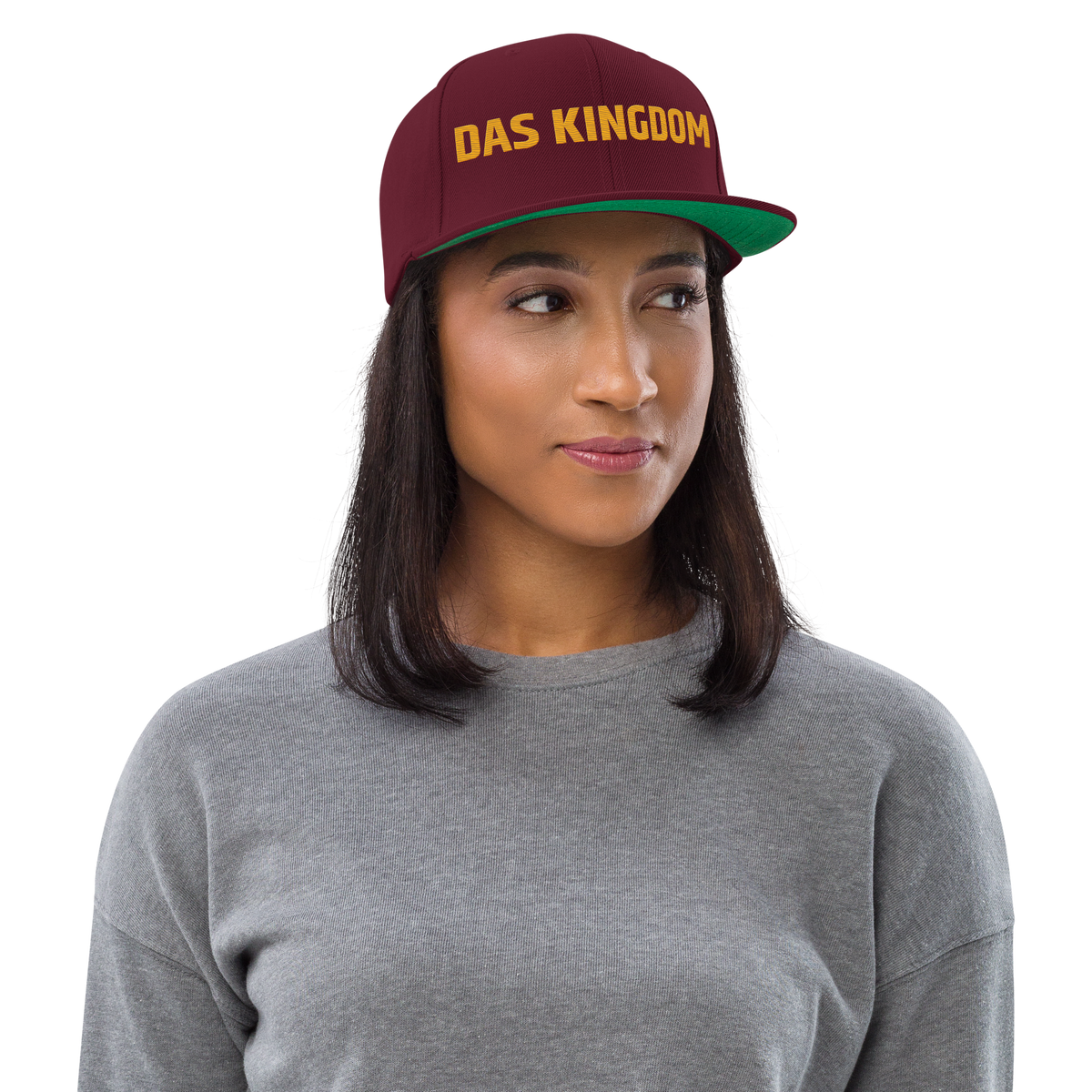 DAS KINGDOM - Snapback-Cap (gestickt)
