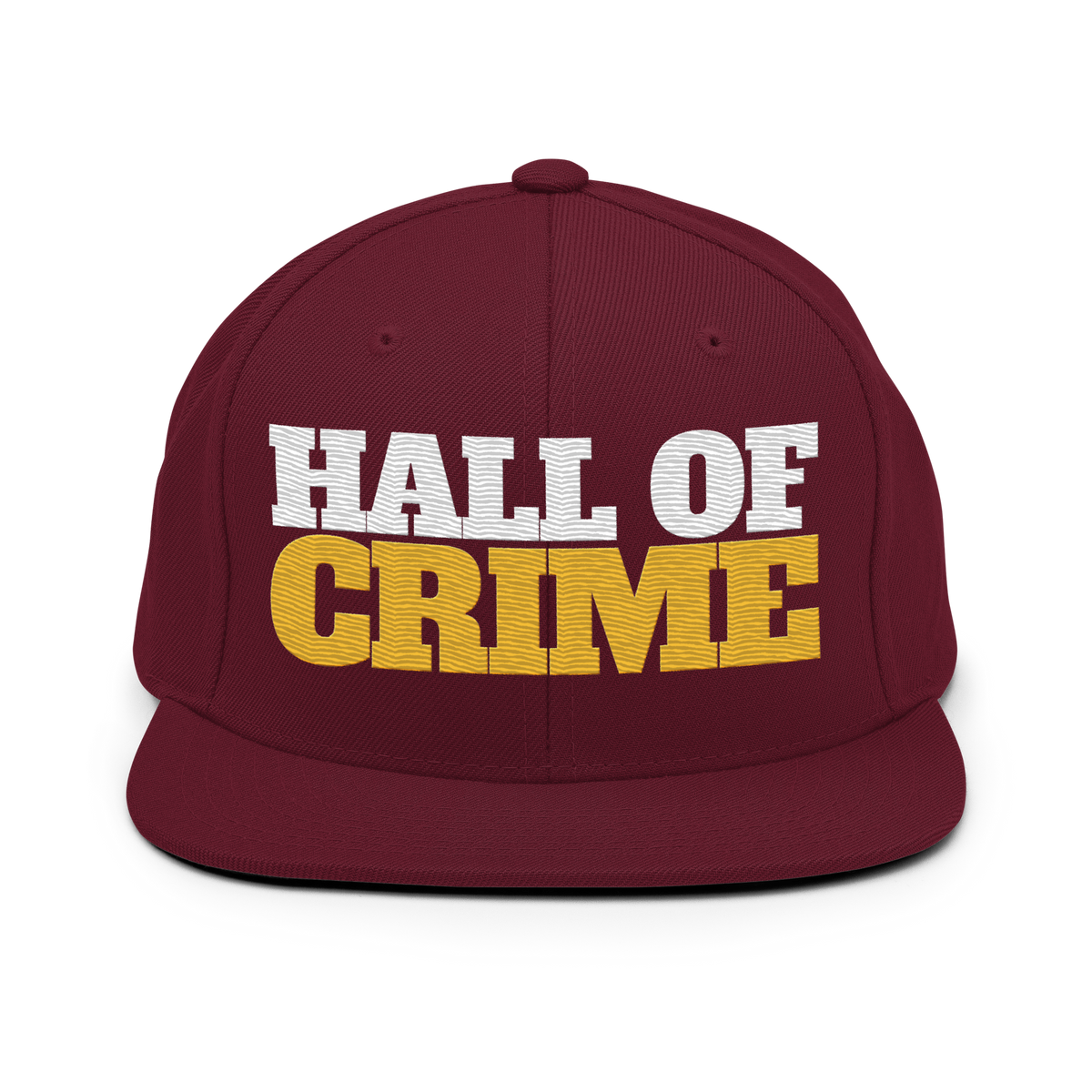 Hall of Crime - Snapback-Cap (gestickt)