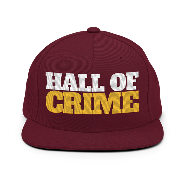 Hall of Crime - Snapback-Cap (gestickt)