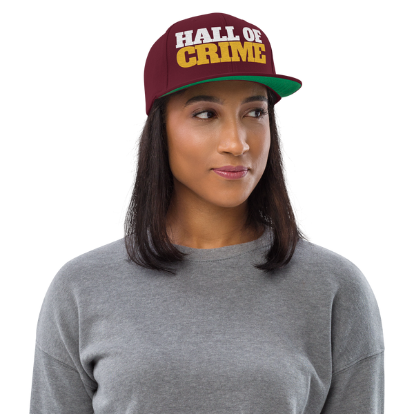 Hall of Crime - Snapback-Cap (gestickt)