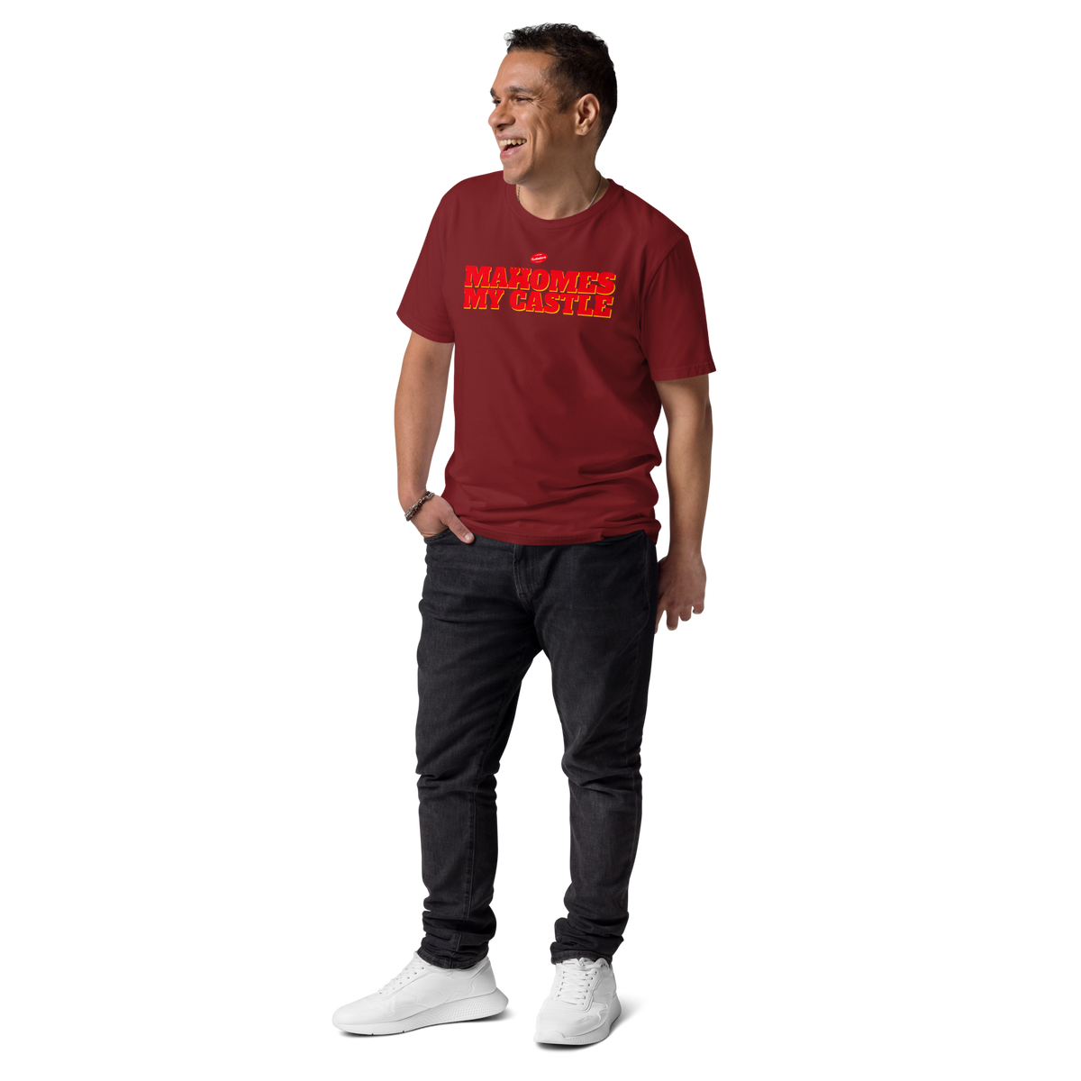 MAHOMES MY CASTLE - Shirt (rot-gold)