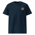 Into the BearsBamboozle T-Shirt in French Navy, Vorderansicht – Merch zum Chicago-Bears-Podcast der Footballerei