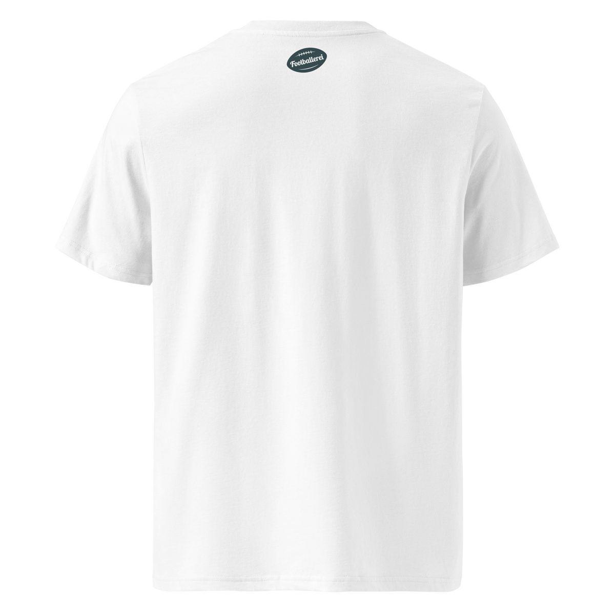 Into the BearsBamboozle T-Shirt in Weiß, Rückansicht – Merch zum Chicago-Bears-Podcast der Footballerei